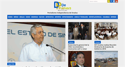 Desktop Screenshot of deprimeranoticias.com