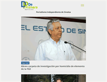 Tablet Screenshot of deprimeranoticias.com